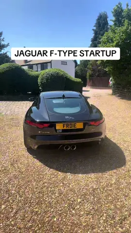 jaguar f-type startup sound 😳 #cartok 