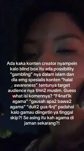 DESCALIMER im also a sinner ofc. Tapi apakah kl ada org yg ingetin gue buat pake jilbab dan pacaran gue katain dia fanatik?! OFC NOT ya karena gue tau gue salah. Gue cm selalu minta doain biar gue bs jd lebih baik. #fyp 
