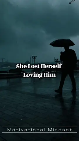 Lost Herself. #lostherself #lost #losingmyself #losing #quotes #motivationalspeech #inspirational #dailymotivation #motivationalmindset 