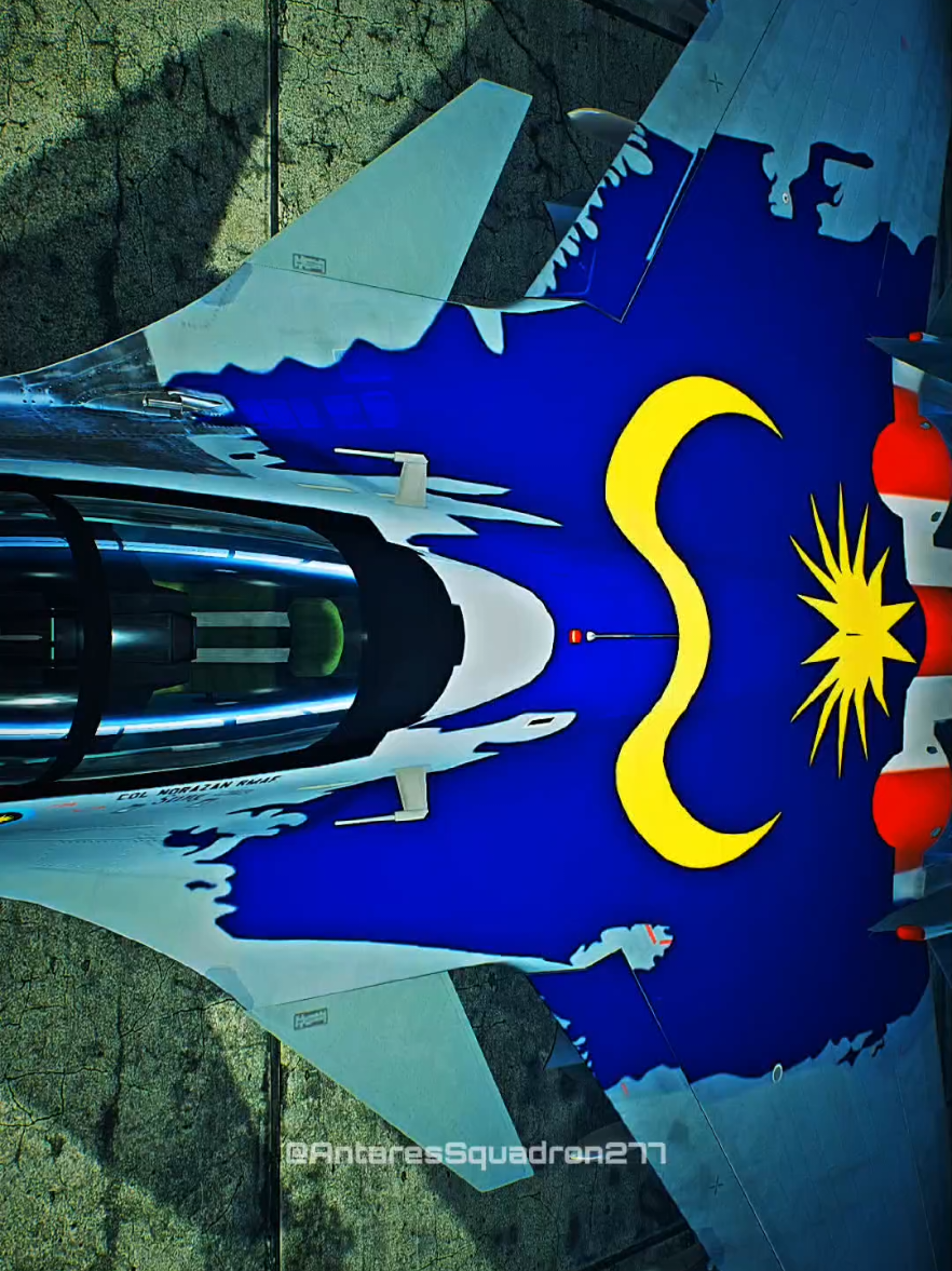 💥 Toruk Makto ⚡ SU-30MKM Special Livery LIMA25 #tudm #malaysia #rmaf #su30mkm #lima25 #airforce #acecombat7 