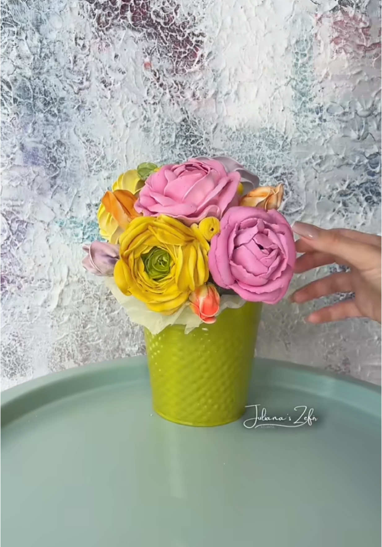 Learn how to make these edible wow flowers 🌸