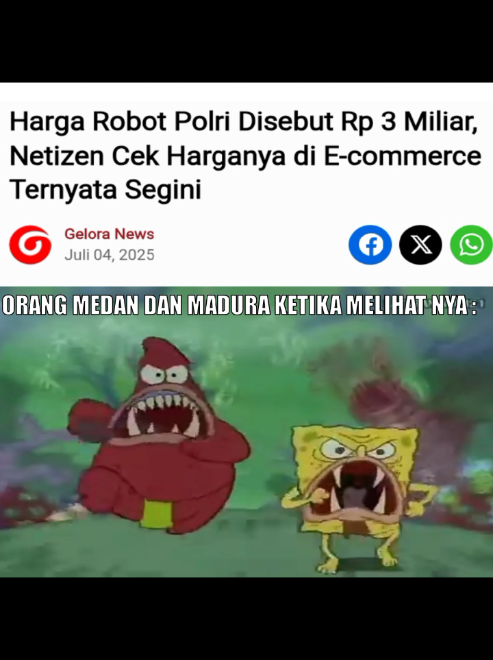 menggoda😋 (⚠️JUST CONTENT) #medan #madura #robotpolri #berandatiktok #fyp 