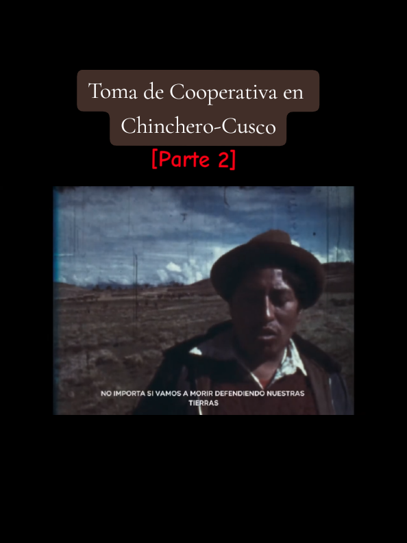 La segunda Ola de tomas tierras corresponde al proceso histórico post-reforma agraria protagonizada por el campesinado quechua andino, responde a la inconformidad del campesinado con la RA Militar de Velasco. Las cooperativas y la deuda agraria asfixiaban la débil economía campesina, que parecían encarnas las antiguas haciendas coloniales. #reformaagraria  #movimientoindigena  #campesinos  #tahuantinsuyo  #cusco_peru🇵🇪 