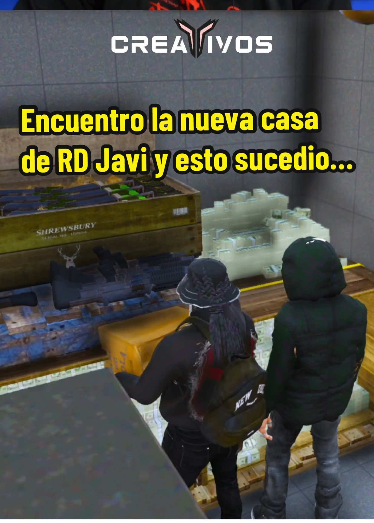 Encuentro la nueva casa de RD Javi y esto sucedio… #gta5 #streamerpequeño #gamerentiktok 