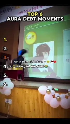 Top 6 Aura Debt Moments #ranking #top6 #fyp #viral #funny #aura 