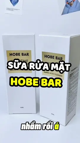Sữa rửa mặt HOBE BAR @hobebar_vn #hobebar #suaruamat #srm #foryou #xuhuongtiktok #review #unboxing #xuhuong #viral #muataitiktokshop #dungkelly 