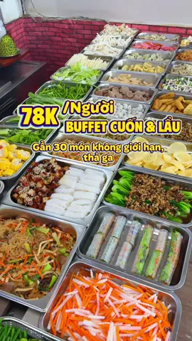 Top 1 quán buffet chay ngon rẻ nhìu món 😍  #buffetchay #chayancattuong #eatwithhoen #AnCungTikTok #ReviewAnNgon #viral #fypシ #xuhuong #saigonfood #CapCut 