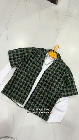 Crop shirt & full sleeve #newghodaghodisuppliers #foryou #trendingsong 