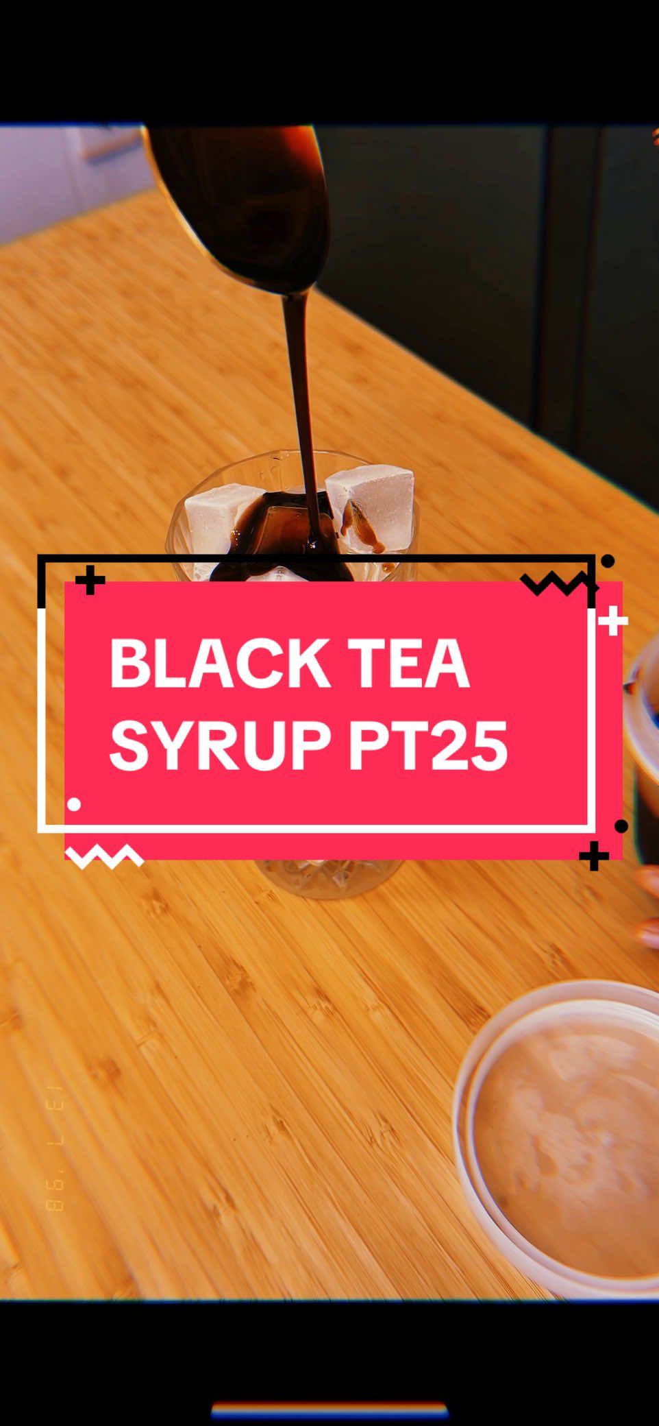 Black tea syrup pt.25  Sekarang bikin es teh manis ga sampe 2 menit wuhuuu, ga cuman esteh manis bisa bikin milktea jugaa. #samasamabelajar #food #resepsimple 