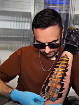 THE MOST REALISTIC TATTOO? SONG: FREE FIRE Z-FUNK #viral #fyp #tattoo 