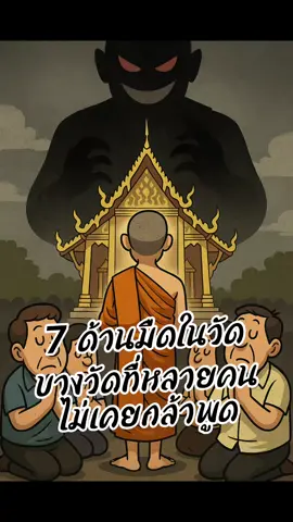 7ด้านมืดในวัดบางวัด#ติดเทรนด์วันนี้ #วัดดัง#วัดสวย #เรื่องแปลกๆ 
