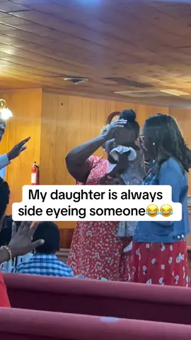 My daughter is always sid eyeing someone😂#explore #share #fyp #sharethis #foryoupage #comedy #viral #funny #viral #babytiktok 