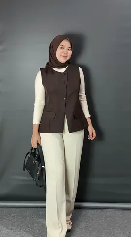 vest murah yg bikin tampilan kalian superr rapihh, bisa untuk hijab ataupun non hijab 🥰🥰 #fyp #affiliate #fypシ #affiliatemarketing 