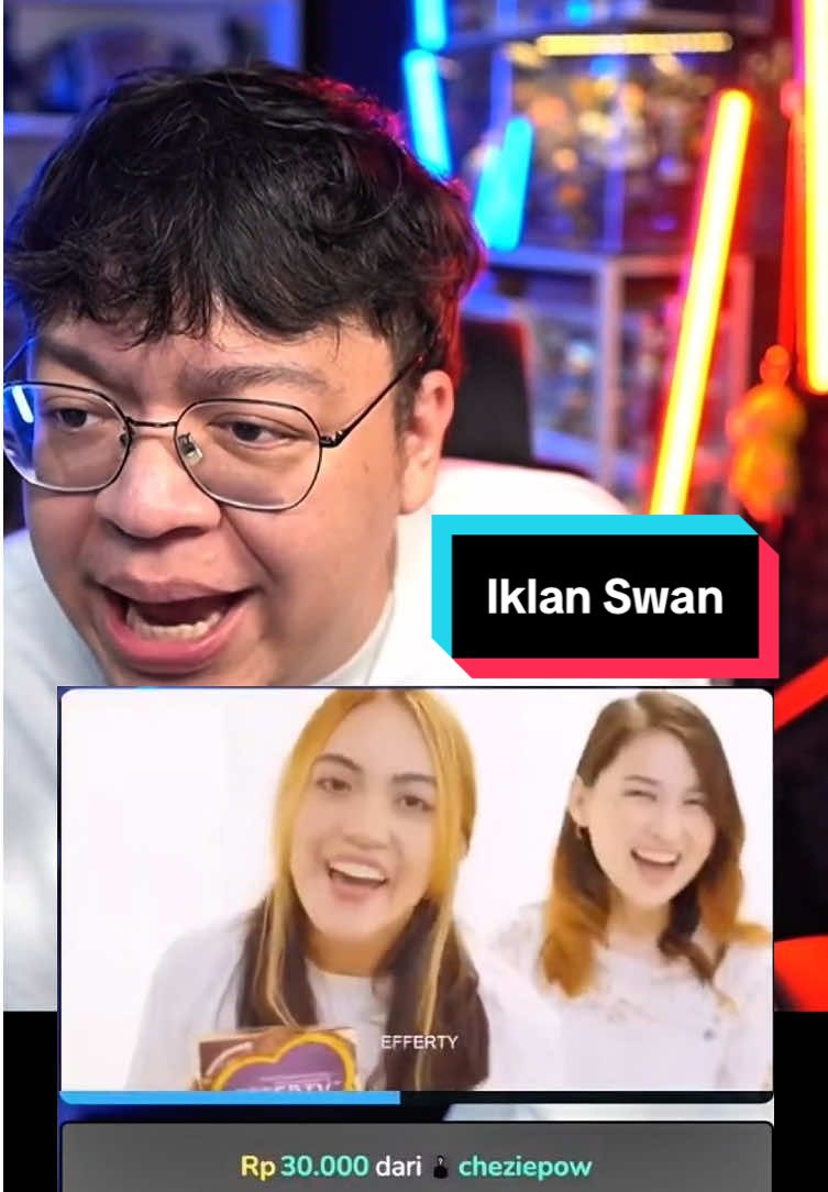 Geloo bintang iklan Swan😂 #deankt #aldeantegar #swansage #fyp 
