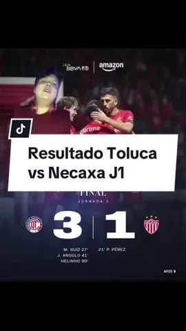 Resultado Toluca vs Necaxa Jornada 1 liga Mx #virtual #fyp #live #ligamx #toluca #necaxa