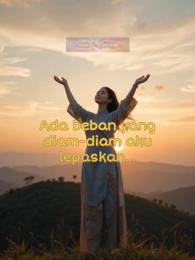 Pernah nggak... kamu merasa terlalu lelah untuk berkata apa-apa... Tapi nafasmu masih jadi cara tubuhmu berdoa diam-diam. Kadang... cukup bernafas, dan semesta mendengarnya. 🎧 Dengarkan dengan hati. 🌬️ Tarik nafas… dan lepaskan. #afirmasi #healing #doadalamdiam #affirmationindonesia #selfhealing #videomenyentuh #innerpeace 