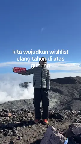 semoga tercapai wishlistnya #xbcyza #pendaki #fomo #slametmountain #fyp #foryou 