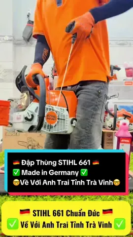 🇩🇪 Đập Thùng STIHL 661 🇩🇪 ✅ Made in Germany ✅ 🤓Về Với Anh Trai Tỉnh Trà Vinh🤓 📢Thiện Chí Liên Hệ Mình Nhé📢 #stihl #maycuaxich #stihl661 