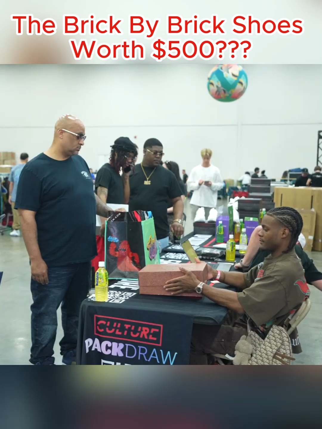 The Brick By Brick Shoes Worth $500 #culturekicks #sneaker #scam #shoes #reseller #coinflip #mysterybox