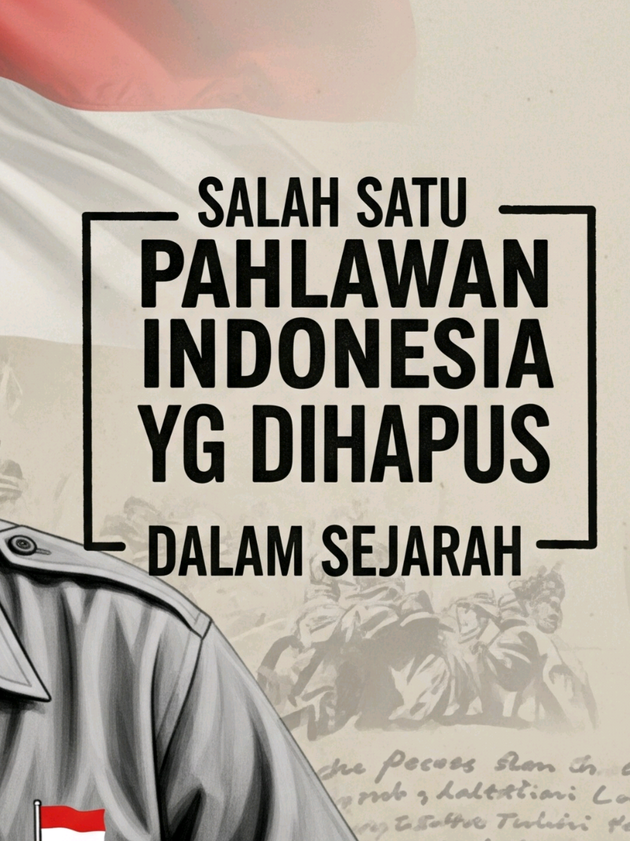 Terlalu OP, Tokoh ini di hapus dalam sejarah indonesia... 