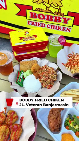 BOBY FRIED CHIKEN AYAM SAUDI NO 1 DIINDONESIA ‼️ BISA MAKAN DITEMPT ATAU PESAN ONLINE GAS MARINAA SSAHI DATANGI COBAI ✅ ____________________________________ 🔎  @ayam_bobby_vetran @lyasyarefa  ⏰  09:00-21:00 wita 📍  JL. Vetran Banjarmasin ____________________________________ #sobatbantas #sobatbantasbanjarmasin #banjarmasinpunya #banjarmasinbungas #banjarmasinhits #tiktokbanjarmasin #kulinertiktok #jajananbanjarmasin #kulinerbanjarmasin #banjarmasin