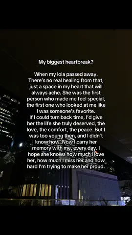 Not a day goes by that I don’t think of you. I hope you’re watching me grow, nanay!🥺 #fyp #lola #passedaway #foryoupage #heartbreak 