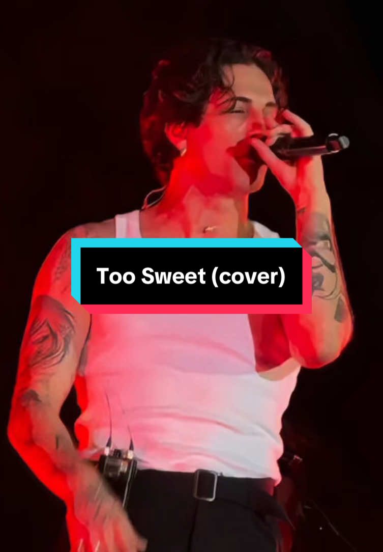 @Damiano David performs Too Sweet by Hozier at Bilbao BBK Live (12.07.2025) video by queridacarolina  edited by damianosource  #damianodavid 