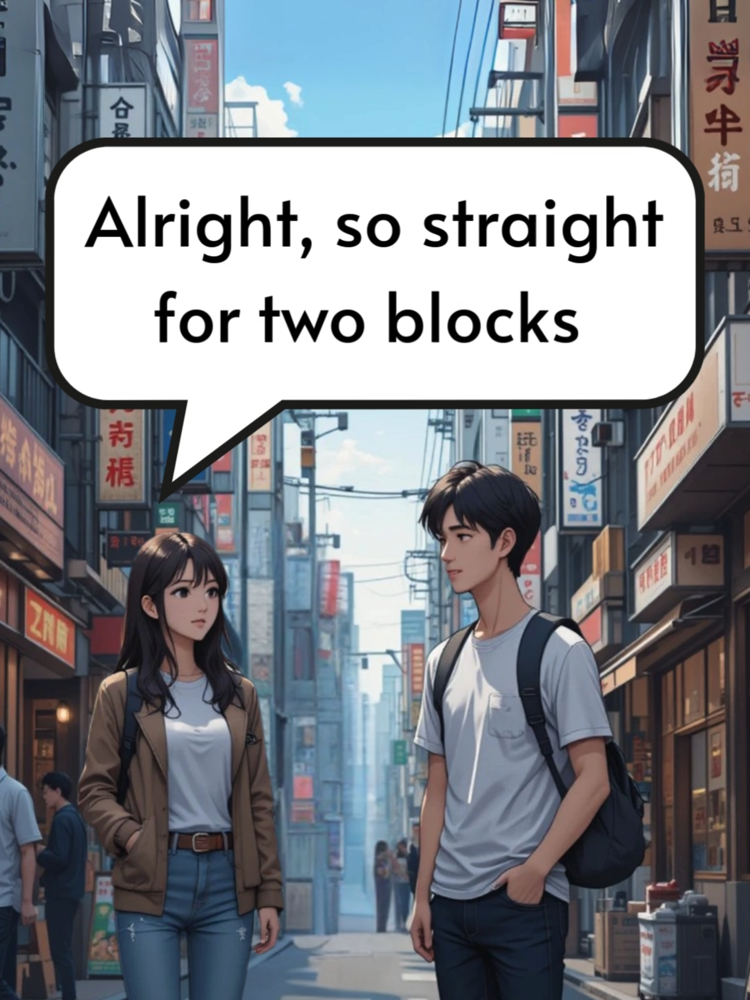 Asking for Directions | English Speaking Practice for Beginners #learnenglish #English #englishconversation #LearnOnTikTok #英語 #英語スピーキング #英検 #日常英会話 #TOEIC #会話