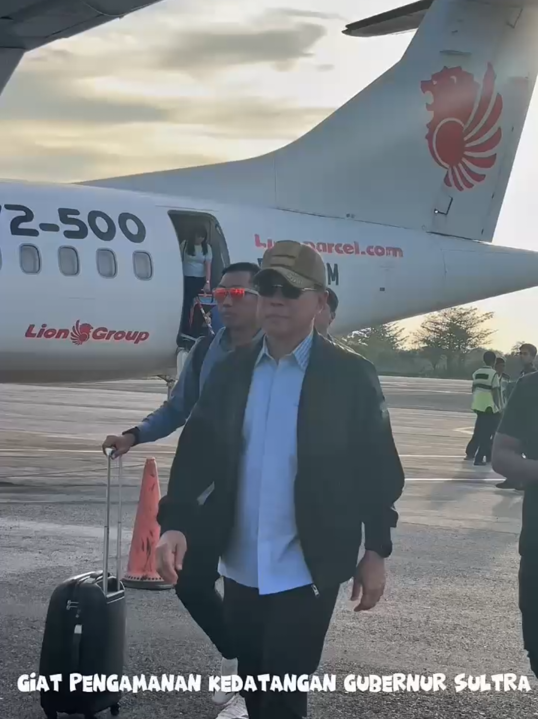 PAM Kedatangan Gubernur Sulawesi Tenggara