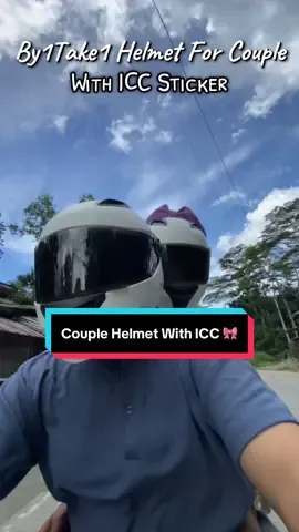 #couplehelmet #buy1take1helmet #iccstickerhelmet 