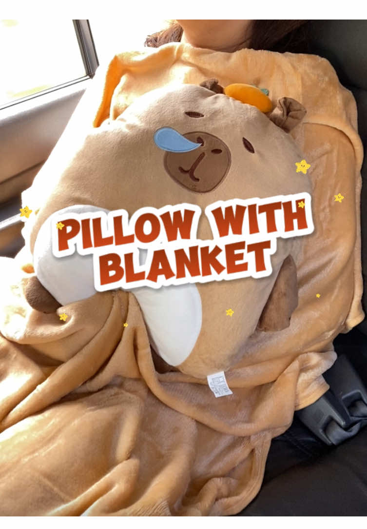 Cuteness + comfort in one! 🧸✨ This Pillow with Blanket Inside / Pillow Blanket Set / 2-in-1 Pillow and Blanket is your new travel bestie! ✔️ Soft, cuddly fabric — looks like a stuffed toy ✔️ With built-in blanket inside + hand warmers 🤍 ✔️ Perfect for office naps, travel, staycations, camping, cinemas, or even hospitals! ✔️ Great gift idea for kids or adults 💝 Functional, cozy, and super cute! 😍 pillow with blanket inside / pillow with blanket set / pillow recommendation / pillow blanket / pillow for office / pillow with blanket / pillow with blanket 2 in 1 / pillow and blanket #pillowwithblanket #pillowblanket #2in1pillowblanket #pillowrecommendations #travelessentials #pillowforkids #cutepillow @everyone @Yunmi DG 