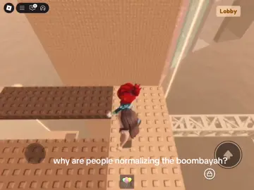 why are people normalizing the boombayah? #boombayah #roblox #obby #whyarepeoplenormalizingtheboombayah #sybau #fyp #viral #cancelboombayah #squidgame #labubu #jojosiwa #katseye #blackpink #gnarly #gabriela #killthislove #howyoulikethat #lisa #rose #jisoo 