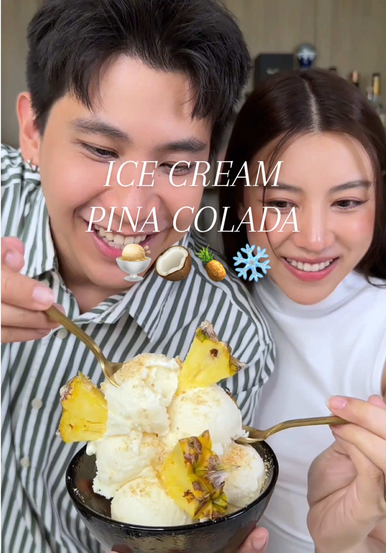 🥥🍹มาทำไอศครีม PINA COLADA เมนู Cocktail ตัวโปรด ด้วยเครื่อง Ninja CREAMi ได้ไอศครีมเนื้อเนียนนุ่ม เเถมทำง่ายสุดๆ จะบอกว่าเมนูนี้อร่อยม๊ากกกก ! หอม หวาน มัน นัวร์ เปรี้ยวนิดๆ ทำตามกันได้เลย 😋 #NinjaKitchenTH #NinjaCREAMi 