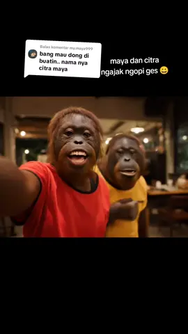 Membalas @my.maya999 lunas #orangutan #ai #Vlog 