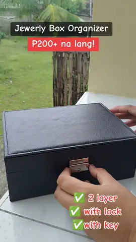 Jewerly Box Organizer #jewerlybox #withlock #fyp #fypシ゚ #tiktok 