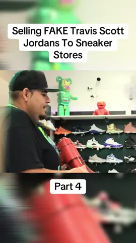 Selling FAKE Travis Scott Jordans To Sneaker Stores