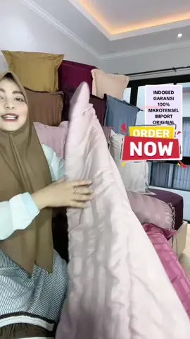 Klik keranjang kuning ini yg set bedcover #spreihotel #indobed #spreimicrotencel #bedcoverset 