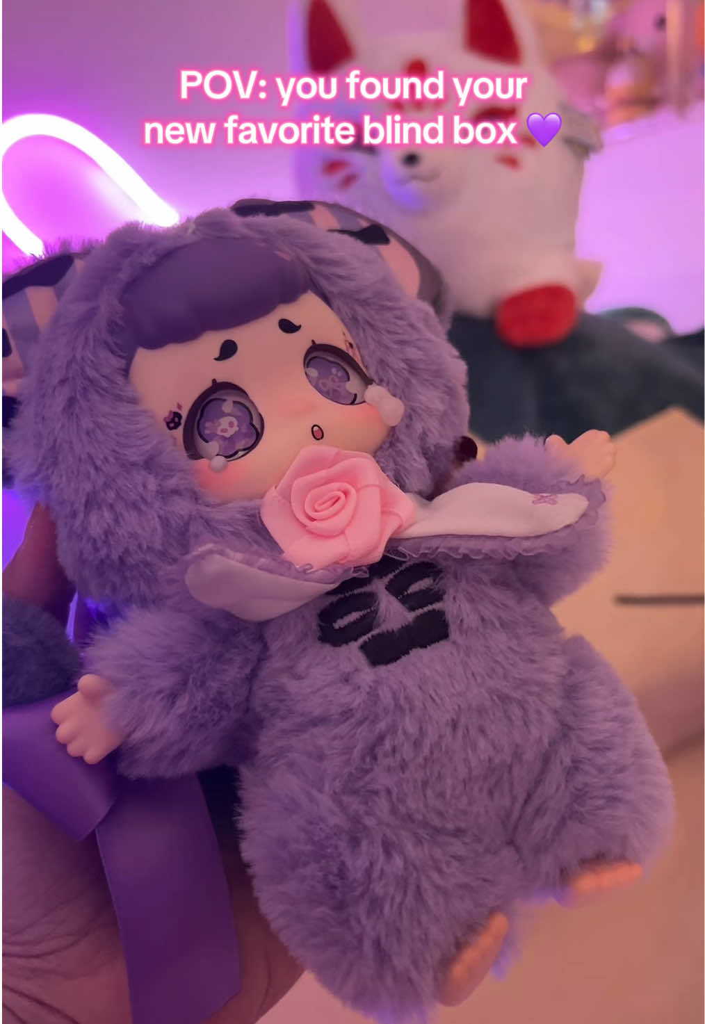 Obsessed with the Kasa Wonderful Dream series blind box 💜 #kasablindbox #blindbox #unboxing #mysterybox #plushpendant #bagcharm 