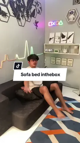 Kasur yang bisa di jadiin sofa ... sofa bed inthebox ... #sofa #sofabed #sofabedinthebox #inthebox #kasur #fyp 