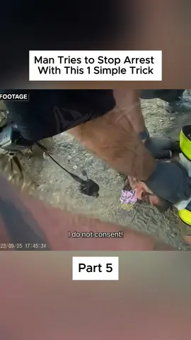 Man Tries to Stop Arrest With This 1 Simple Trick #police #bodycam #cops 