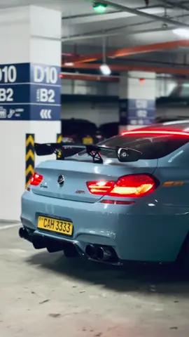 BMW M6 GranCoupé 💀🩵🇱🇰 #havlockcitymalleliteautoshow #m6grancoupé #srilankancarspotters #viral #fypシ゚ 
