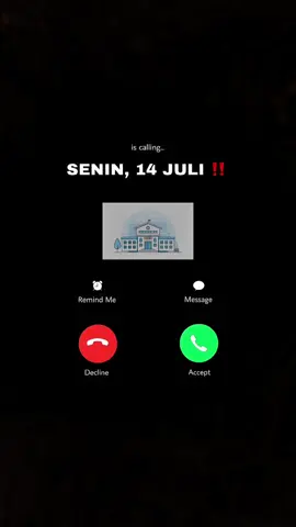 DAN YAPS BESOK SEKOLAH 🥰‼️
