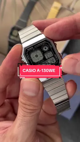 Casio digital a-130we.original casio💯.waranti 1tahun.water resist 30m.. #casio #a130we #jamtangan #casiowatch #fyp 
