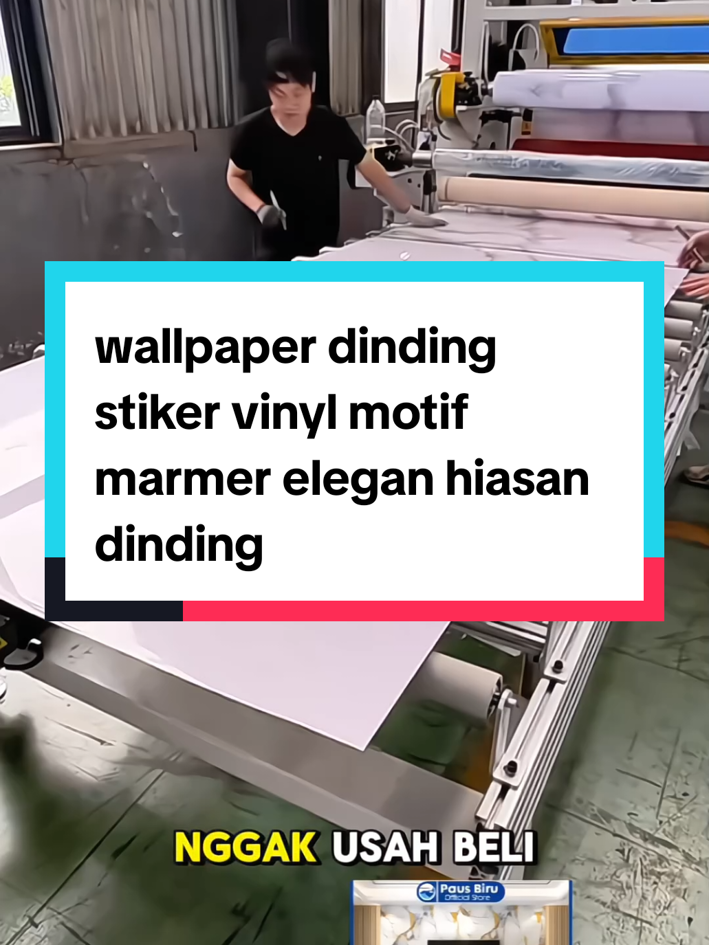 Membalas @mar.tinuk.new#stikervinyl #wallpaperdinding #stikerdindingmurah #stikerdinding 