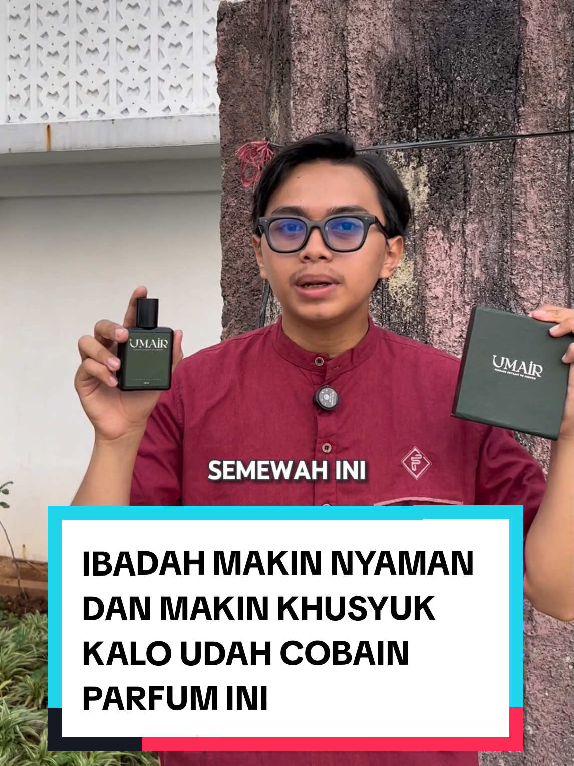 Ibadah kalian kurang afdol kalo belum pake parfum dari Umair varian firdaus ini, jadi mending mulai sekarang fokusin buat mengejar pahala sebanyak banyaknya, jangan lupa di klil nih keranjang di kiri bawah, sekarang