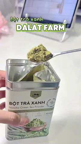 Matcha từ Dalat Farm nèeee #bottraxanh #matcha #dalatfarm #xh #xuhuong #viral #ilovetiktok #minnie68 