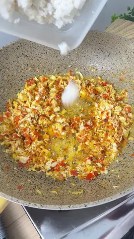 Bikin nasi goreng buat Bu RT mereka ketagihan banget #resepsimple #reseptiktok 