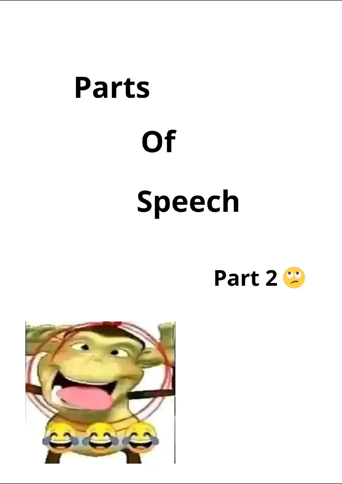cmiiw  #fyp #foryoupage #4u #belajarbahasainggris #partsofspeech #creatorsearchinsights 