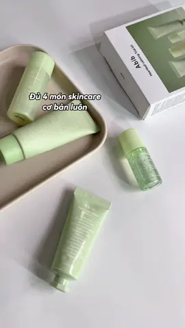 Ai đi chơi mà hay lỉnh kỉnh đồ đạc như tui thì pick bộ này ik, nhỏ gọn dễ mang mà dùng cũng okela nữa #lamdep #beauty #xuhuong #fyp #skincare #skincareroutine #skincaretips #cleansing #toner #serum #moisturizer #abib #trialkit #trialkitskincare 