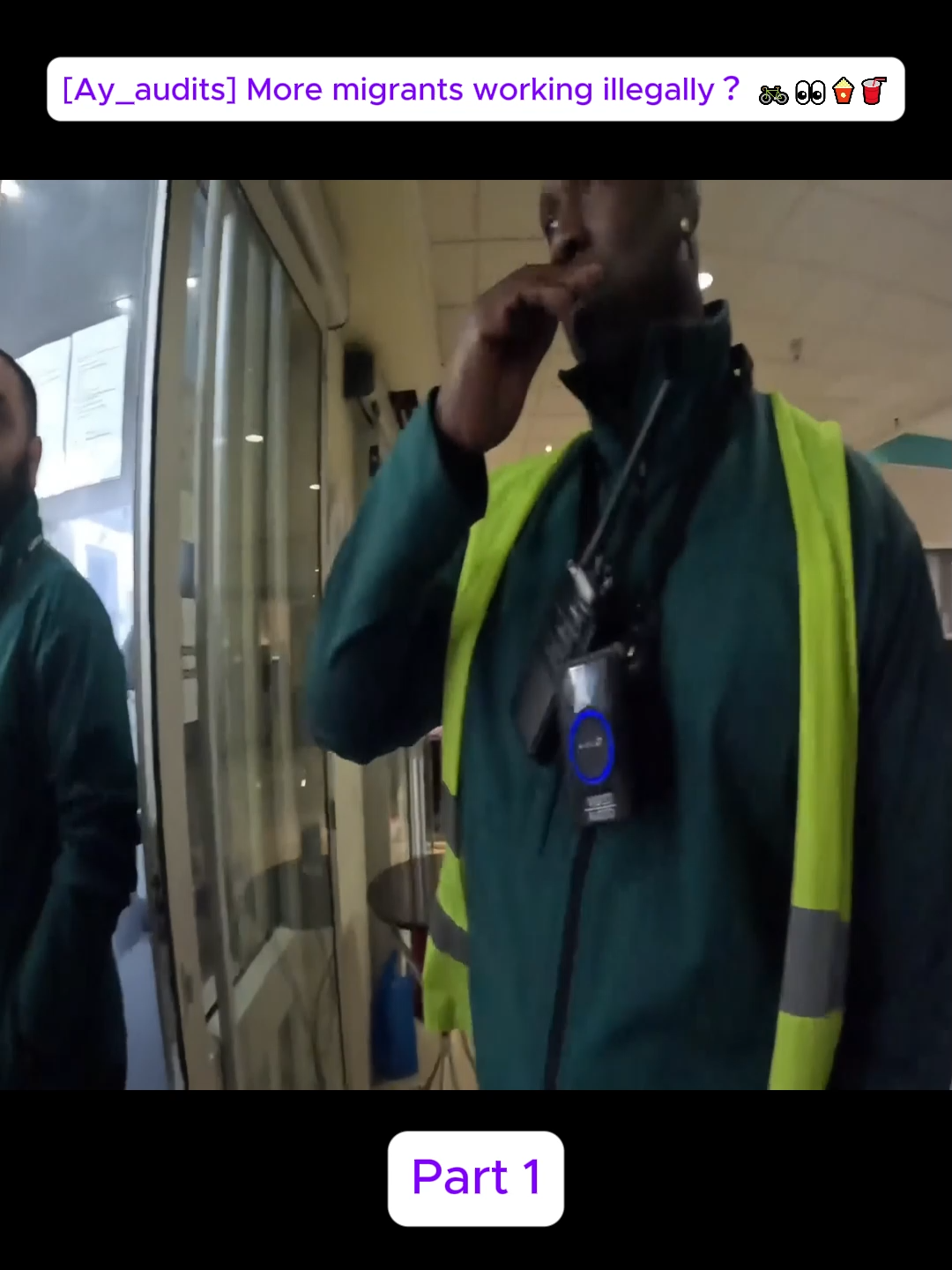 [Ay_audits] More migrants working illegally？ 🚲👀🍿🥤 Part 1 #More #migrants #working #tik_tok